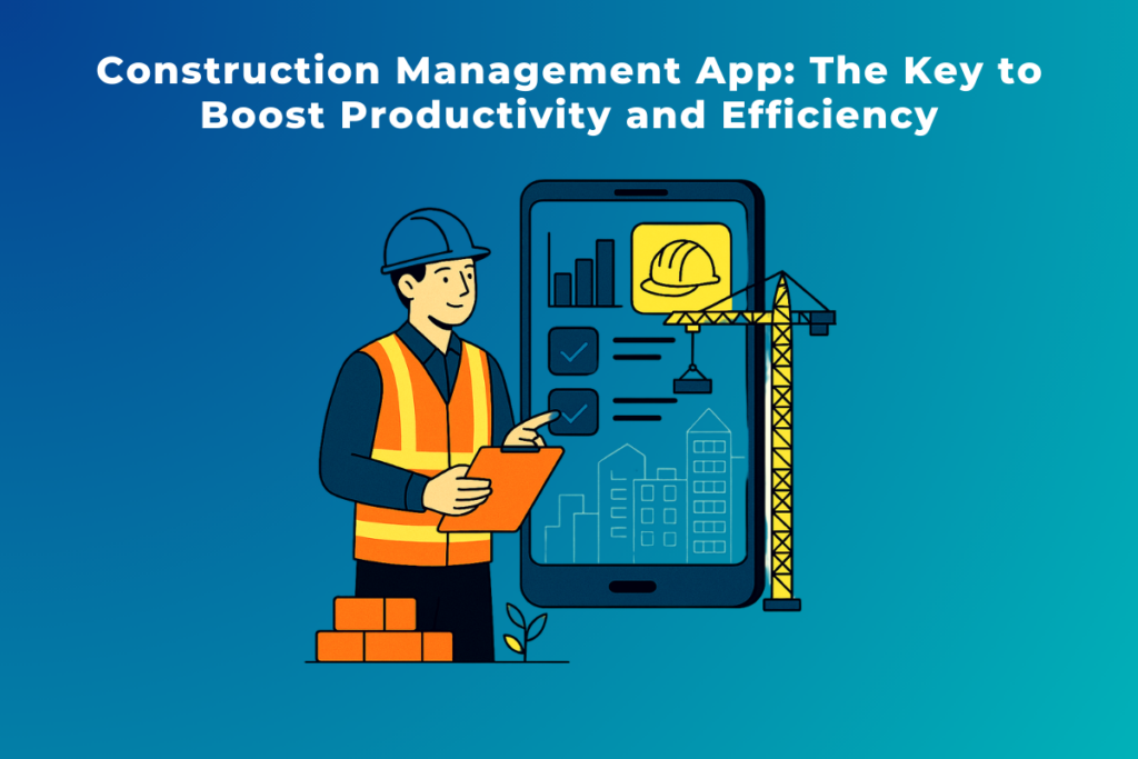 Construction Management App The Key to Boost Productivity and Efficiency