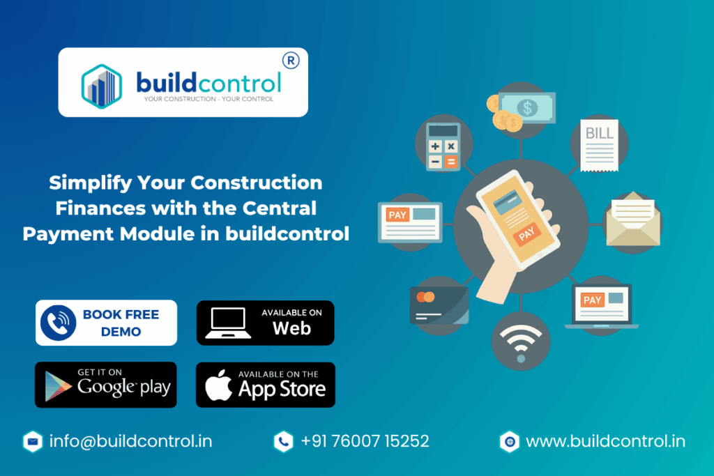 Simplify Your Construction Finances with the Central Payment Module in buildcontrol