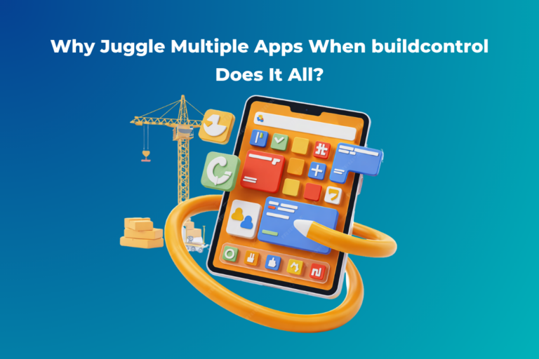 Why Juggle Multiple Apps When buildcontrol Does It All