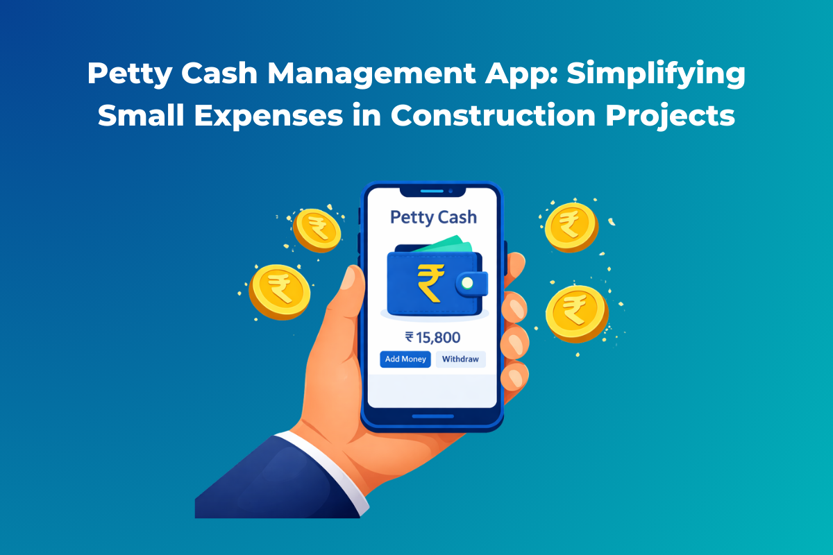 Petty Cash Management App: Simplifying Small Expenses in Construction Projects